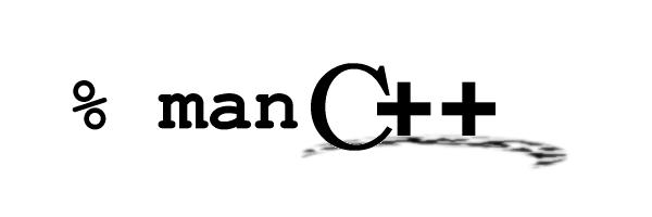 % man C++ (swivily)